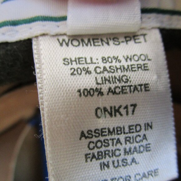 Vintage LL Bean Wool and Cashmere Sage/ Gray Green Women's Blazer - Picture 4 of 6